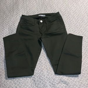YMI Wanna Betta Butt Olive Jeans size 9